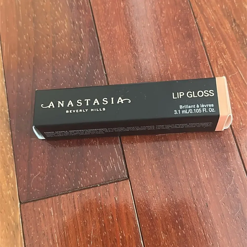 NEW Anastasia Beverly Hills Luminous Tinted Lip Gloss Amber Sparkle Fall Shimmer